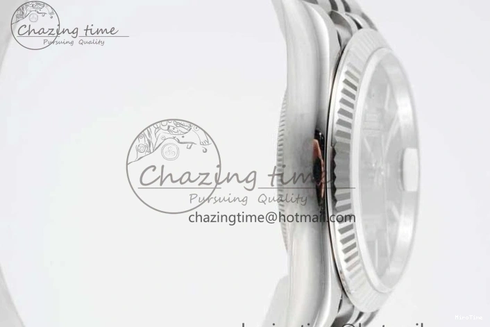 MiroTime 1227 Youthful DateJust 36 SS 116234 VSF 1:1 Best Edition 904L Steel Green Leaf Dial on Jubilee Bracelet VS 2056